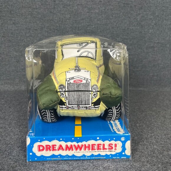 Vintage Rare Dreamwheels 1930 Ford Model A Plush Collectible Toy Pillow 1985 - Picture 3 of 7